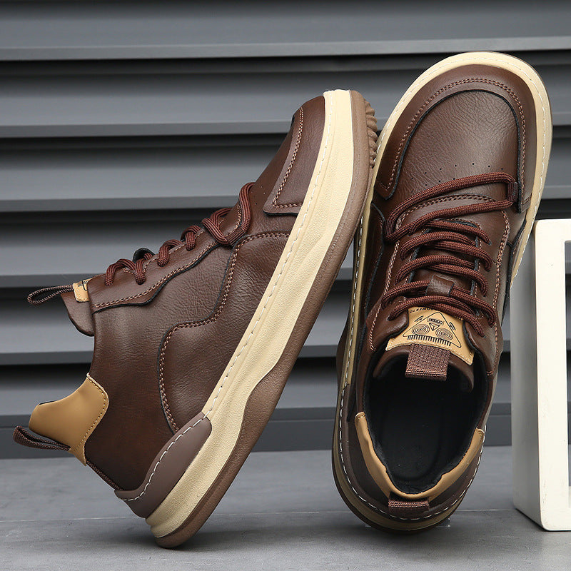 Sneakers in Vera Pelle Italiana Marco