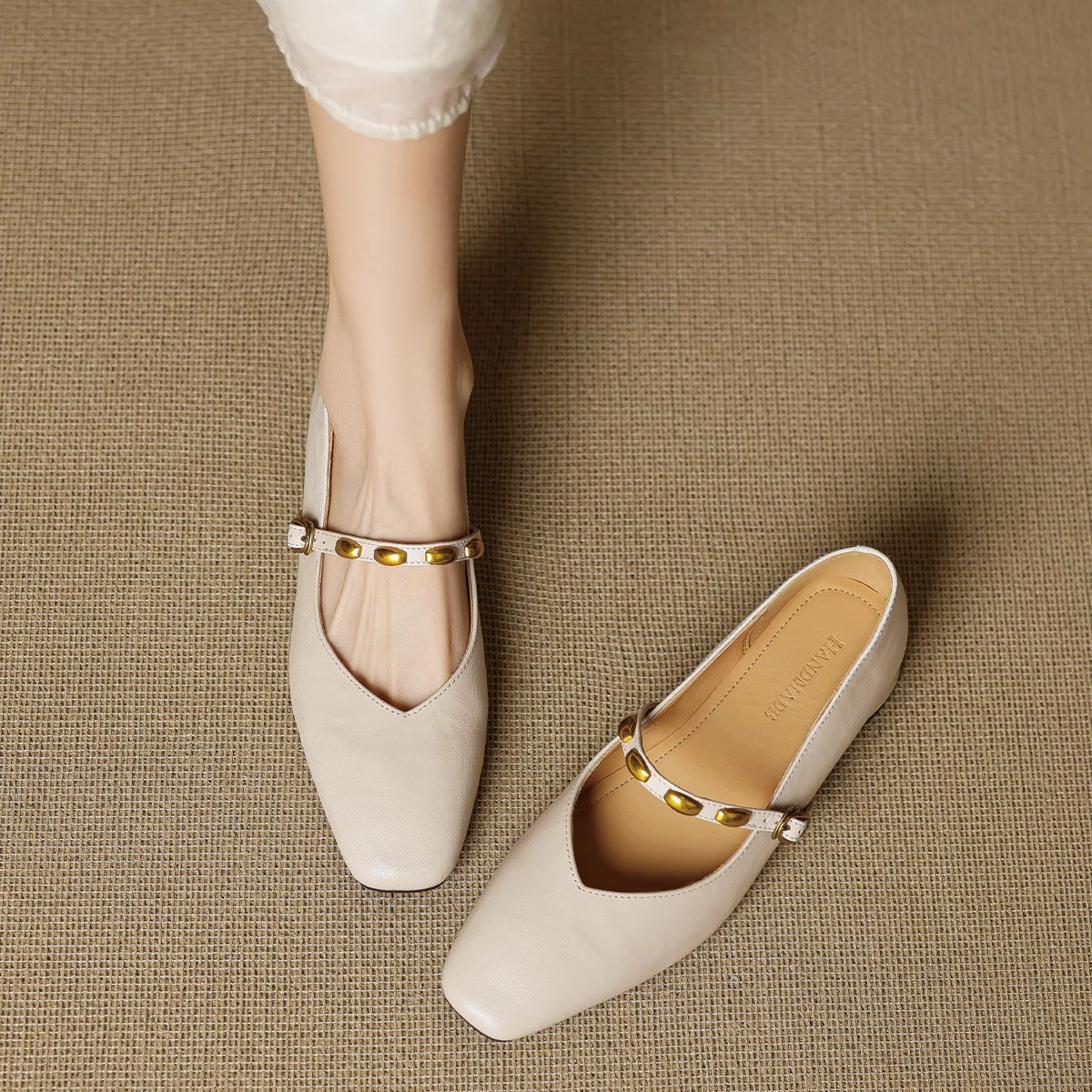 Zyra | Ballerine in Vera Pelle