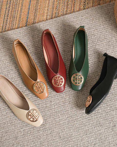 Orchard™ | Ballerine a Punta Quadrata