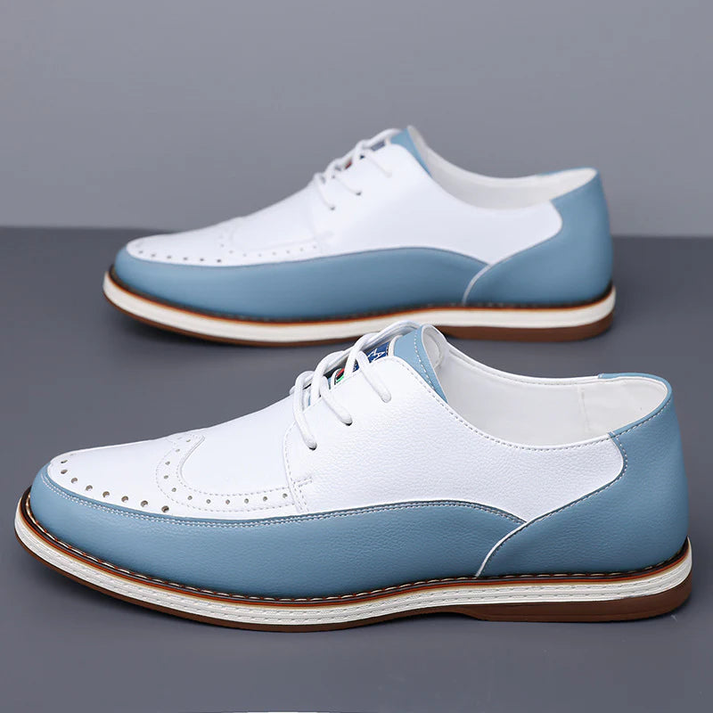 Marco — Scarpe in Pelle Bicolore