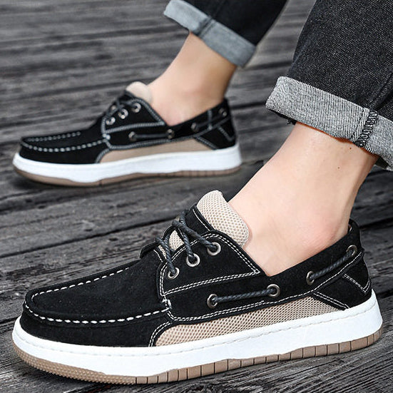 Scarpa Nautica in Camoscio – Suola Comfort Estiva