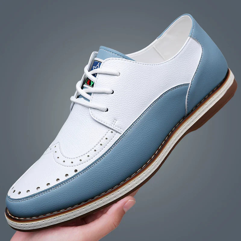 Marco — Scarpe in Pelle Bicolore