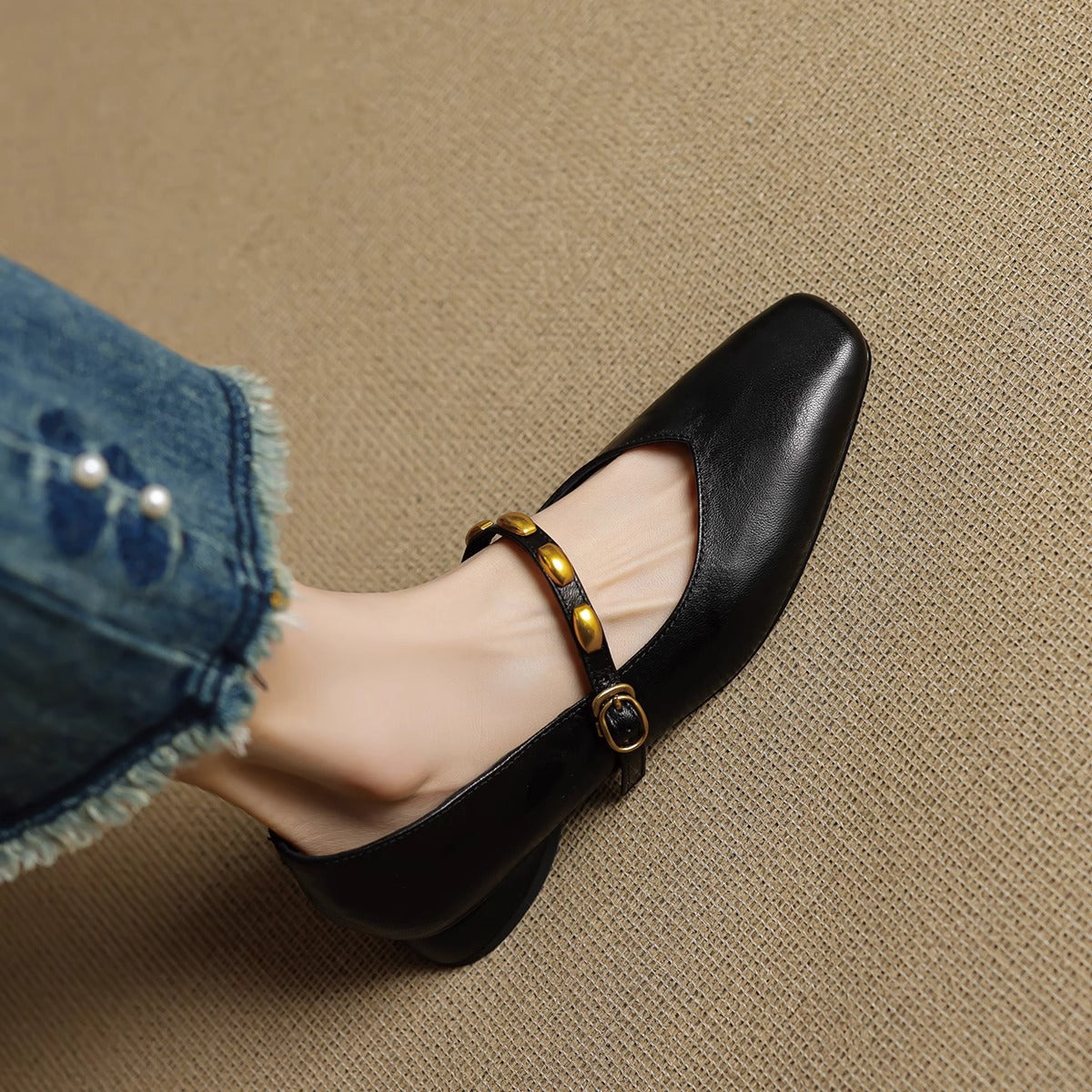 Zyra | Ballerine in Vera Pelle