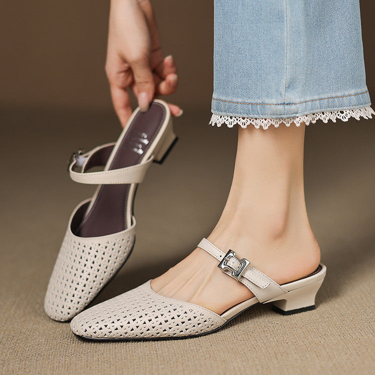 Nilda | Mules in Vera Pelle