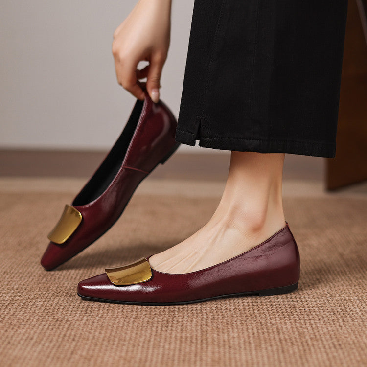Lorea | Ballerine in Vera Pelle