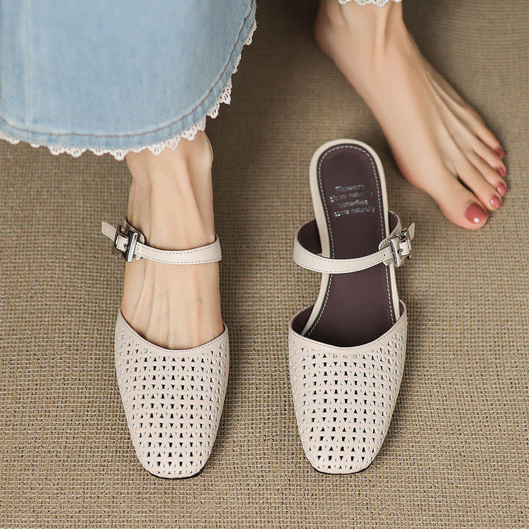 Nilda | Mules in Vera Pelle