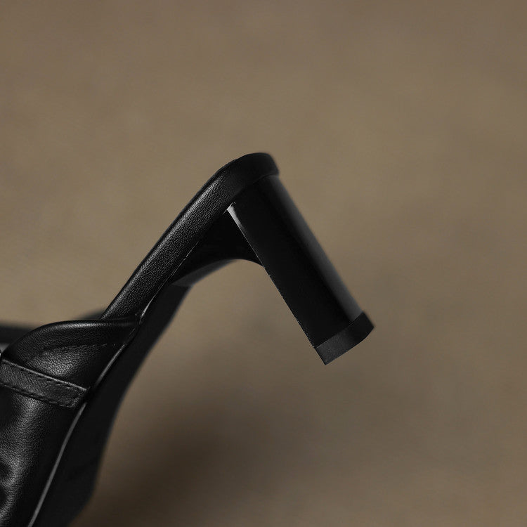 Vanya | Mule Mary Jane Arricciato