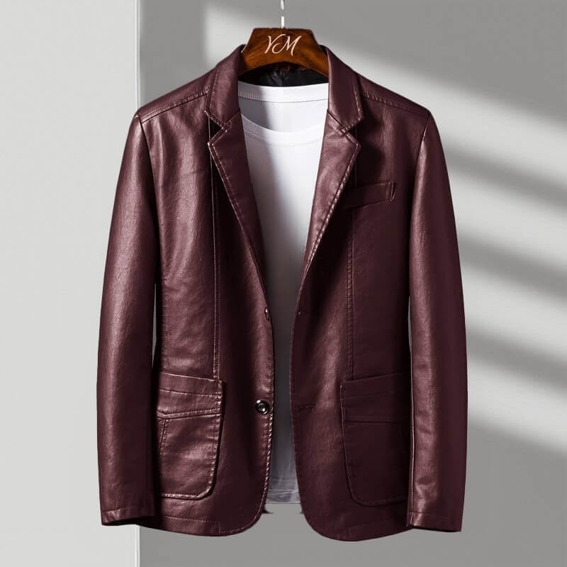 Giacca in Pelle Alessandro Verdi