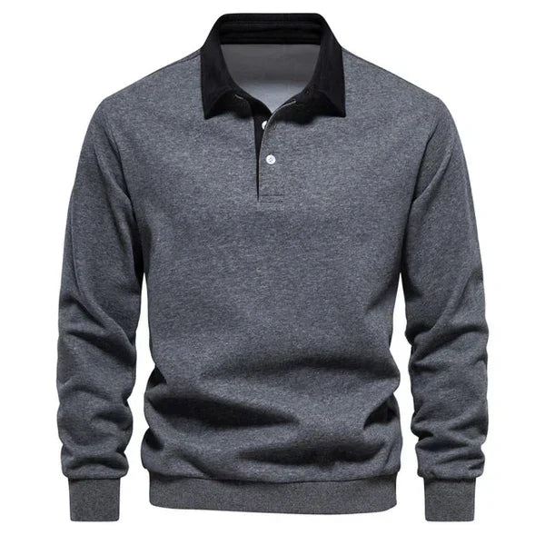Maglione con Collo a Polo Cedric