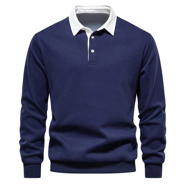 Maglione con Collo a Polo Cedric