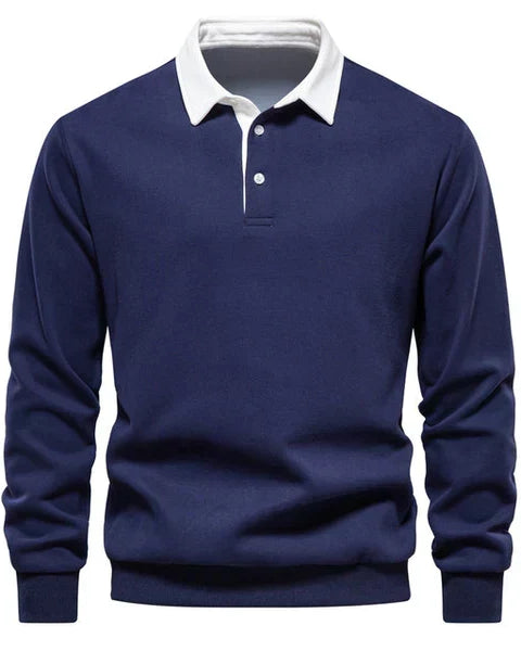 Maglione con Collo a Polo Cedric