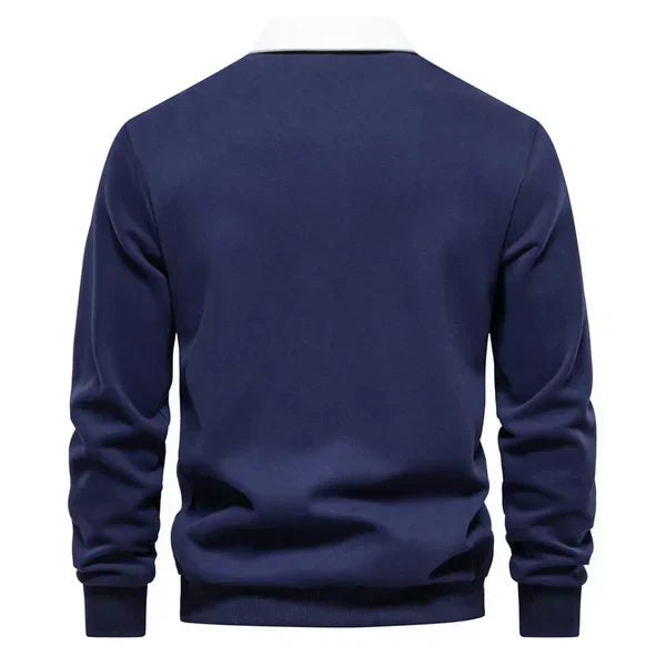 Maglione con Collo a Polo Cedric