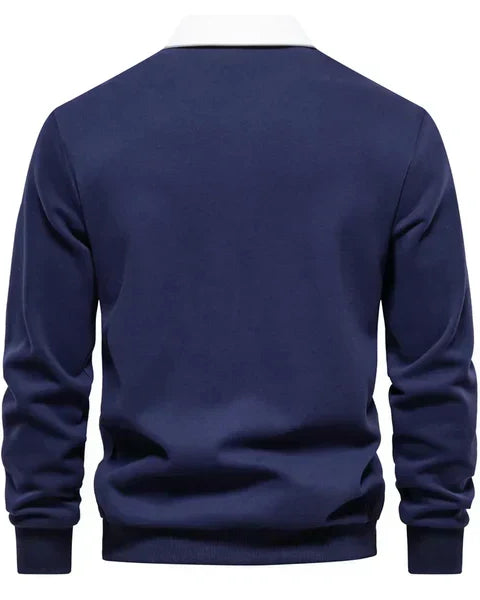 Maglione con Collo a Polo Cedric