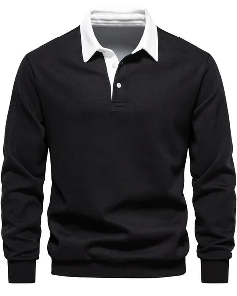 Maglione con Collo a Polo Cedric