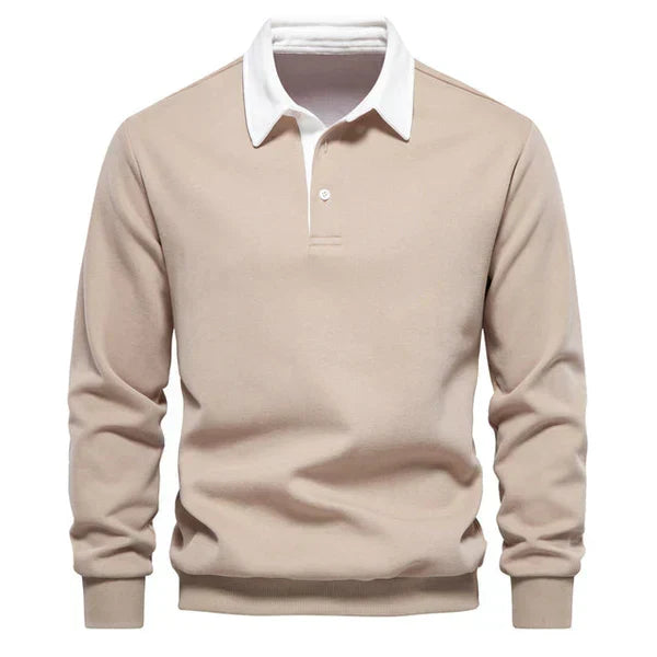 Maglione con Collo a Polo Cedric