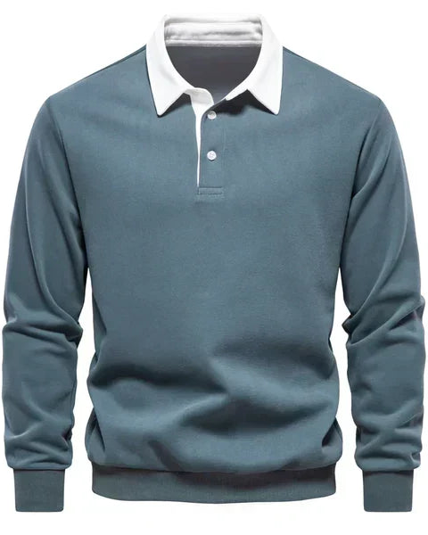 Maglione con Collo a Polo Cedric