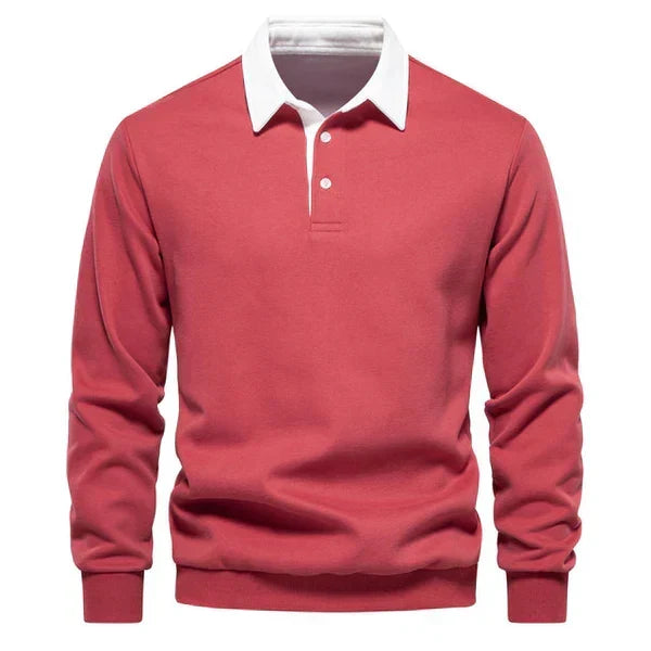 Maglione con Collo a Polo Cedric
