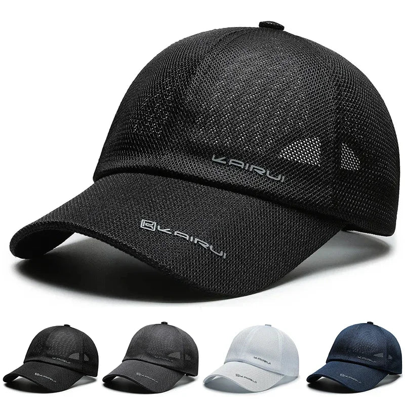 Cappellino Golf Mesh Traspirante — Ultraleggero, Zero Sudore sul Green