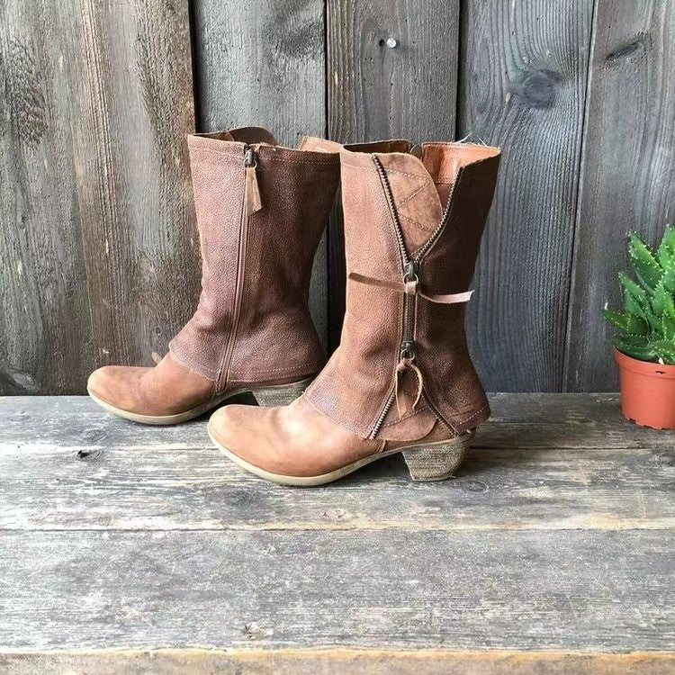 Amparo™ | Stivali in pelle autunnali