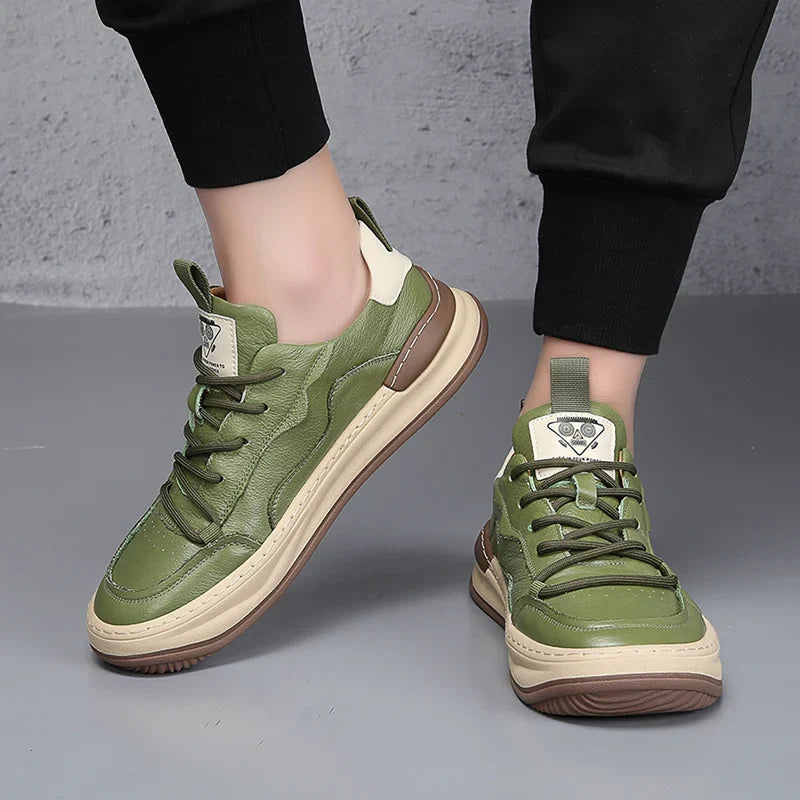Sneakers in Vera Pelle Italiana