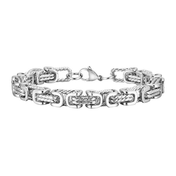 Bracciale a maglie Silvano