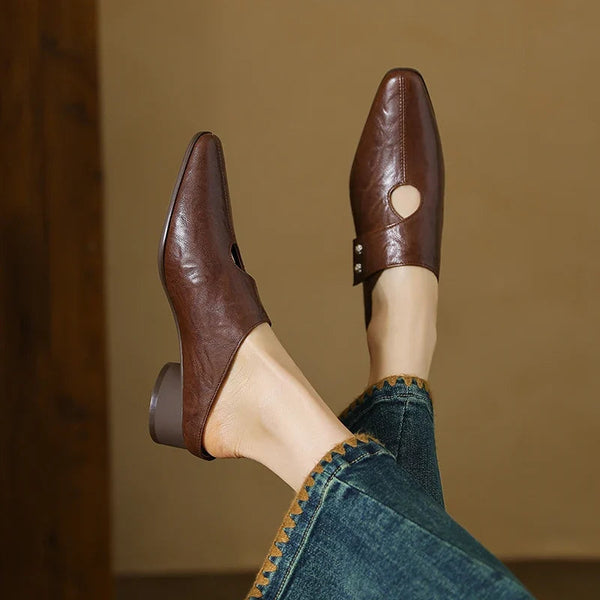 Olga | Mules in Vera Pelle