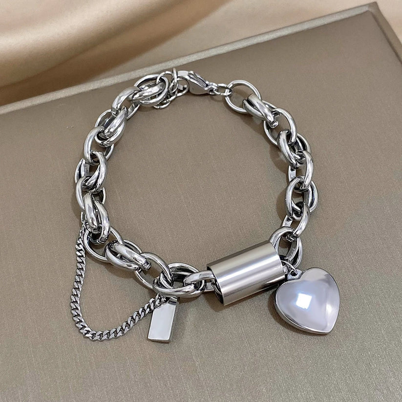 Bracciale Charm Cuore D'Oro