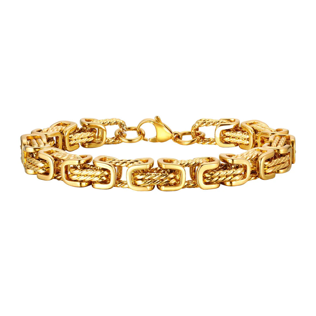Bracciale a maglie Silvano