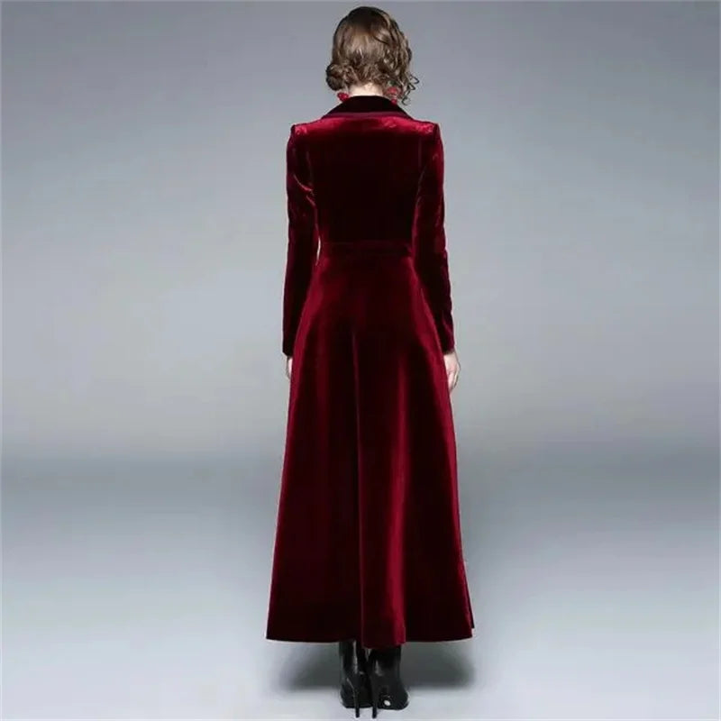 Seraphina | Cappotto largo in velluto