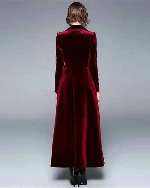Seraphina | Cappotto largo in velluto