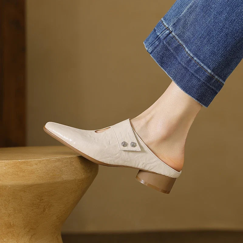 Olga | Mules in Vera Pelle