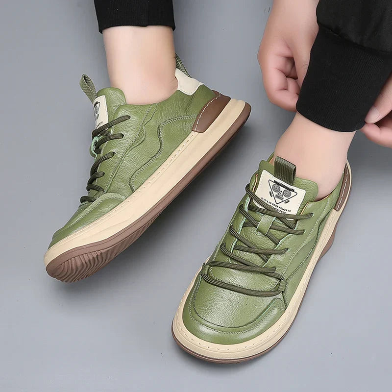 Sneakers in Vera Pelle Italiana
