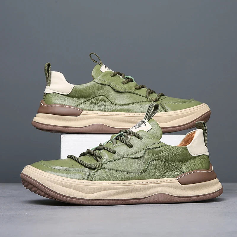 Sneakers in Vera Pelle Italiana