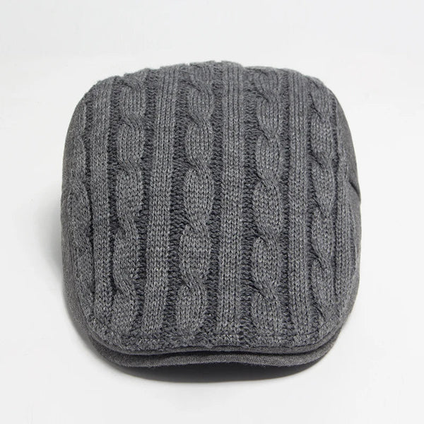 Cappello da Guida in Maglia a Treccia Harlan