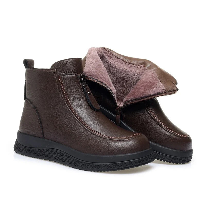 Marigold™ | Stivali Comfort con Fodera in Pile e Zip