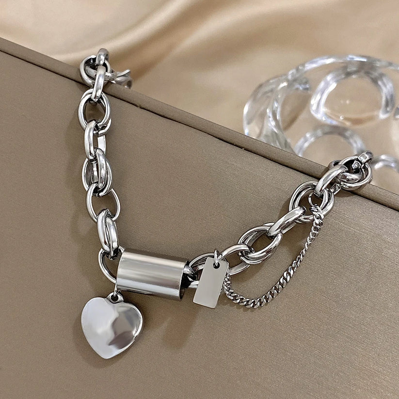 Bracciale Charm Cuore D'Oro