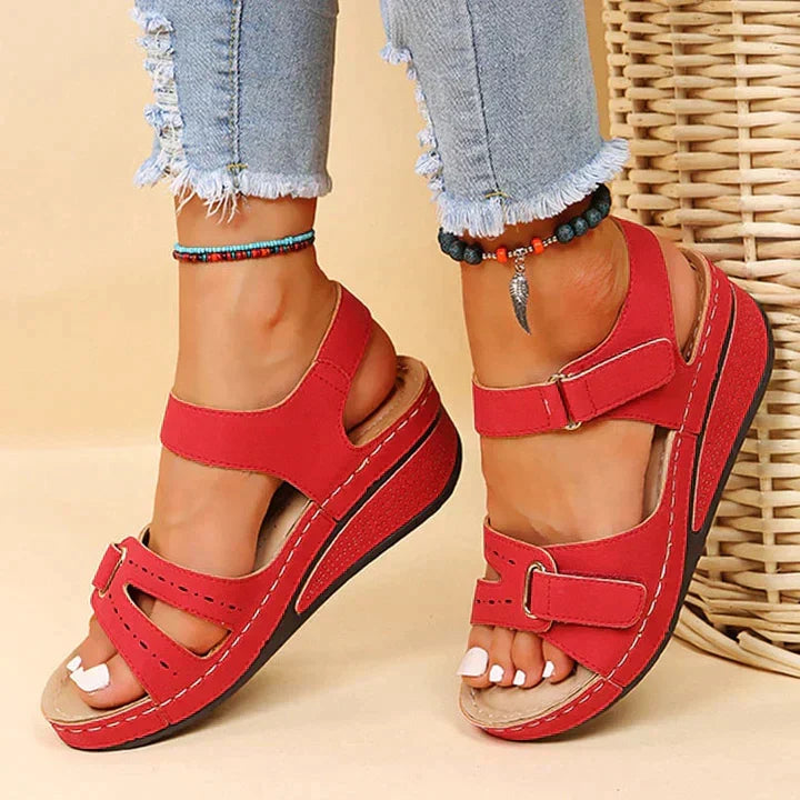 Cassandre™ | Sandali Ortopedici Confortevoli con Tacco