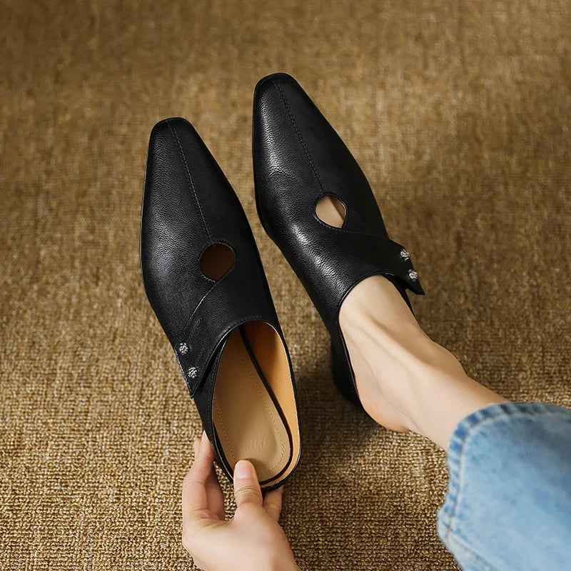 Olga | Mules in Vera Pelle
