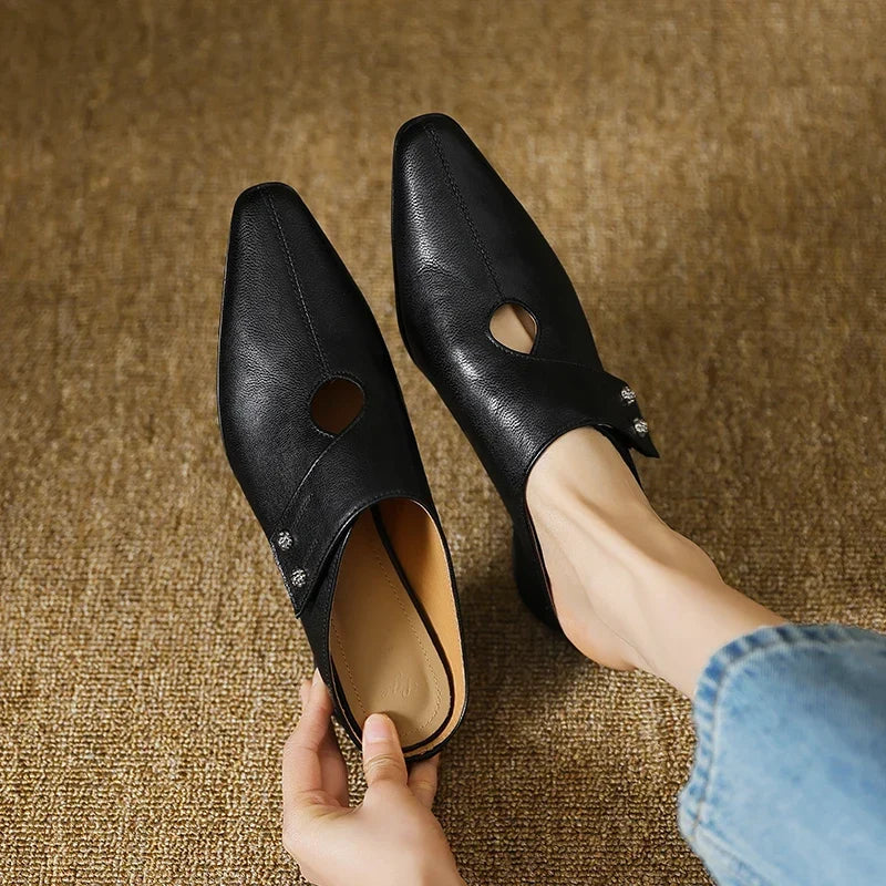 Olga | Mules in Vera Pelle