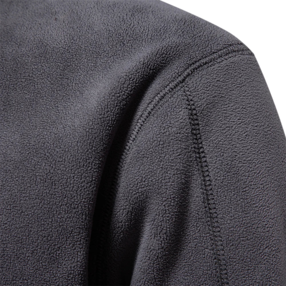 Pullover Norman con Zip a 1/4