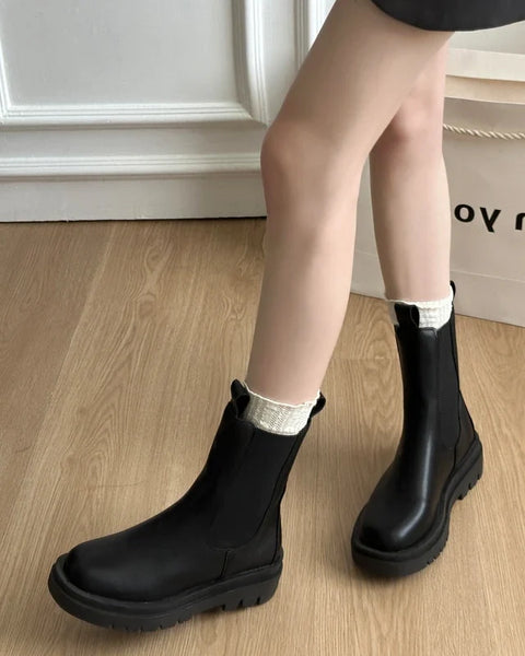 Ophelia™ | Stivaletti Chelsea con Suola Spessa
