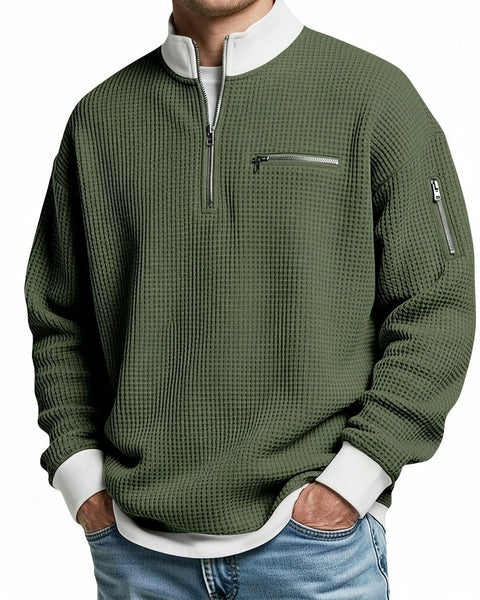 Maglione Samuel a Mezzo Zip