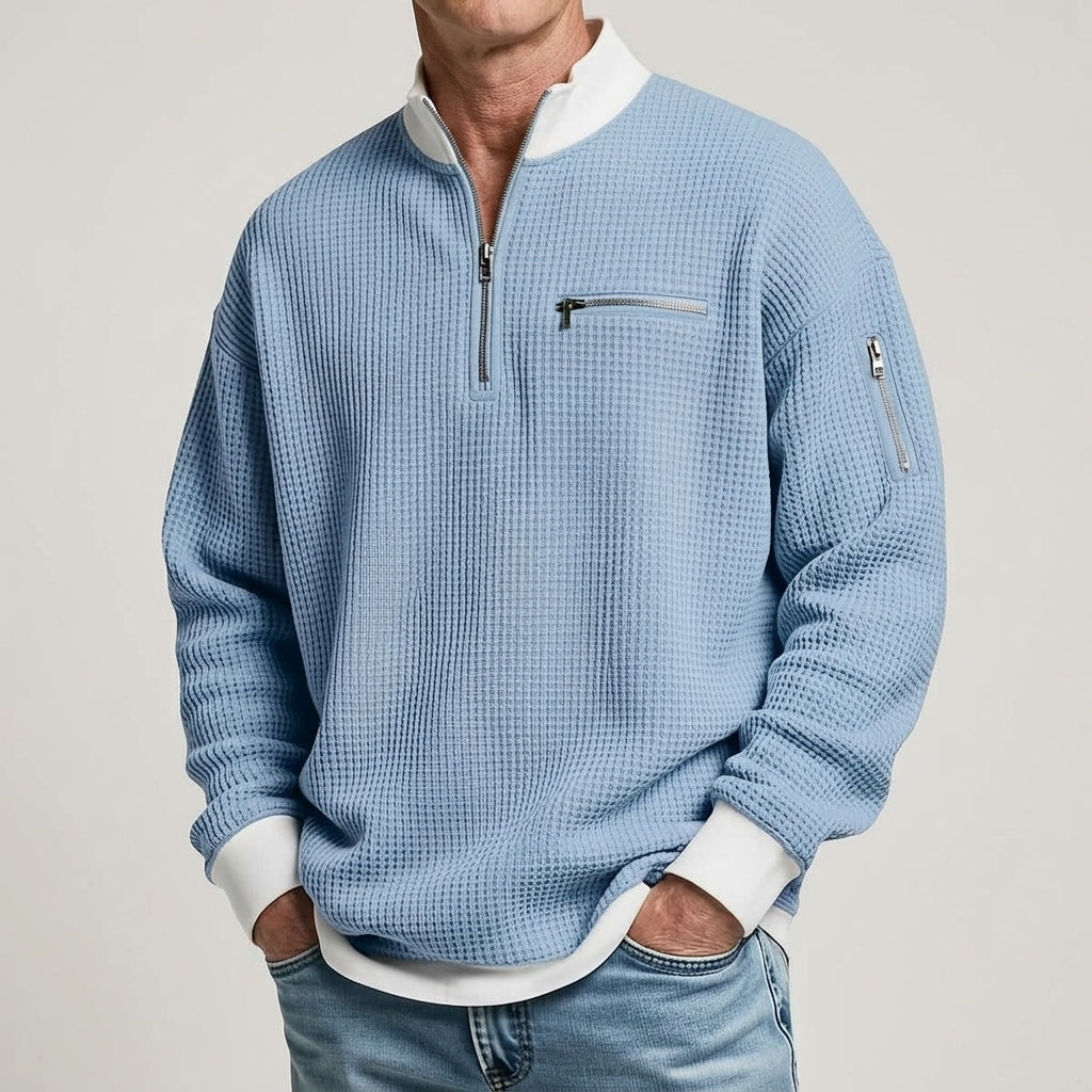 Maglione Samuel a Mezzo Zip