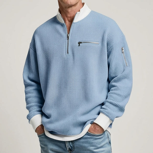 Maglione Samuel a Mezzo Zip