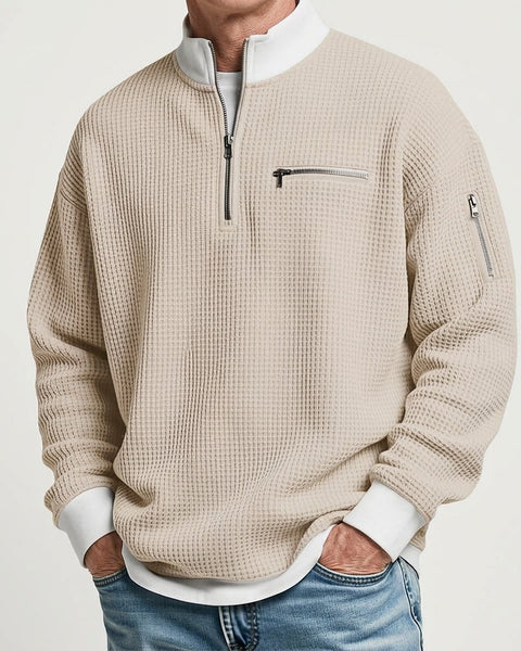 Maglione Samuel a Mezzo Zip