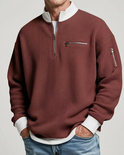 Maglione Samuel a Mezzo Zip