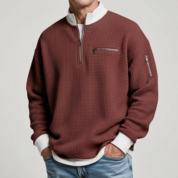 Maglione Samuel a Mezzo Zip