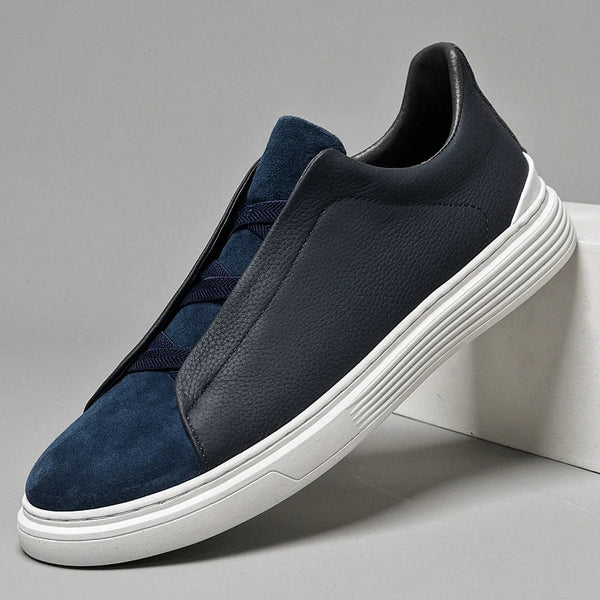 Matteo — Slip-On in Camoscio e Pelle