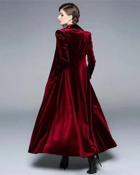 Seraphina | Cappotto largo in velluto