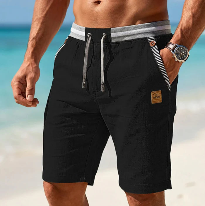 Short Estivo in Lino – Comfort Totale con Coulisse